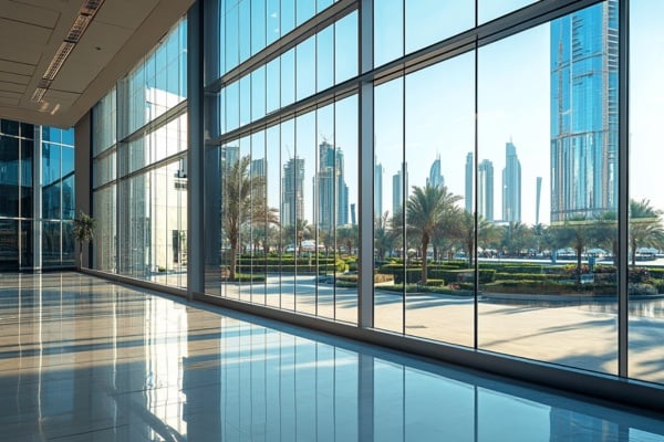 Image showcasing Tempered Glass - A Modern Solution for Strength and Safety